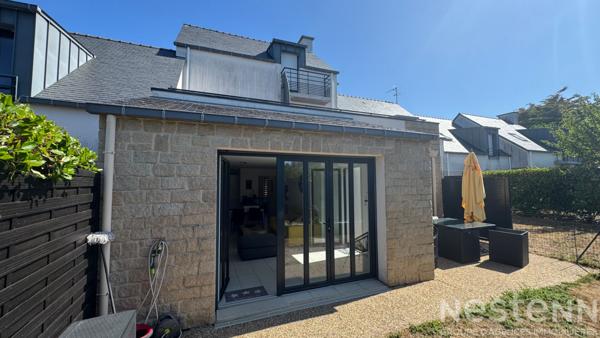 QUIBERON - Appartement en rez-de-jardin de 74 m² avec 3 chambres et stationnement