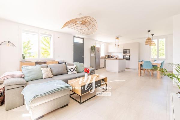 Maison T4 de 90m² + permis 2xT2, sur terrain 484m²