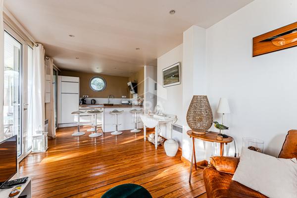 Maison bardage bois de 65 m². 2 chambres .garage .calme, jardin et terrasse
