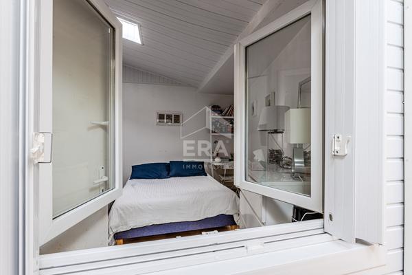 Maison bardage bois de 65 m². 2 chambres .garage .calme, jardin et terrasse