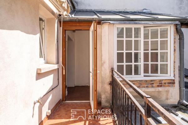Dernier étage en duplex avec terrasse