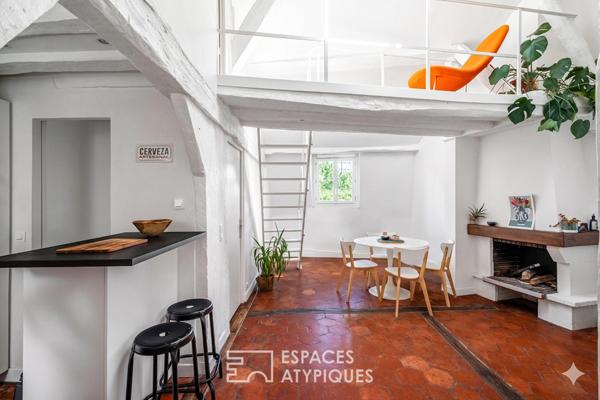 Dernier étage en duplex avec terrasse