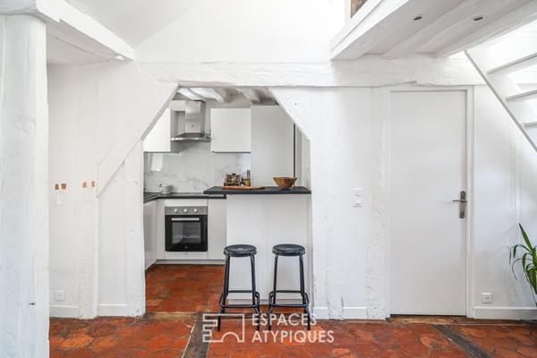Dernier étage en duplex avec terrasse