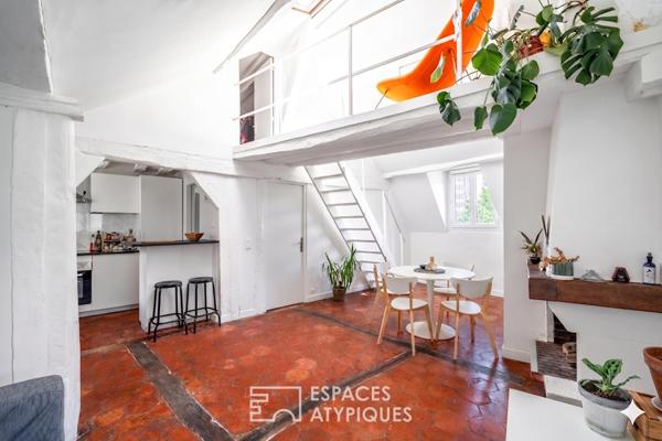 Dernier étage en duplex avec terrasse