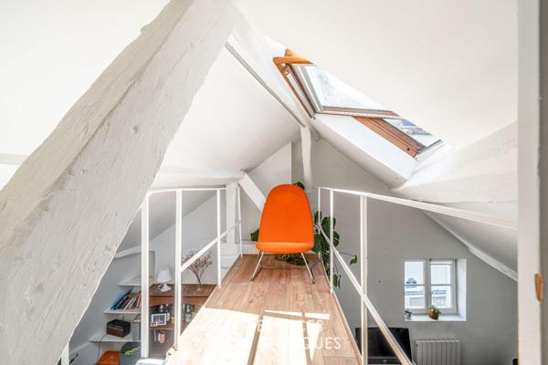 Dernier étage en duplex avec terrasse