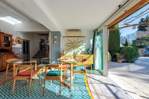 Propriété de charme avec maisonnette indépendante et piscine à Lambesc