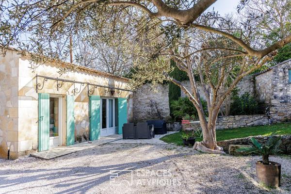 Propriété de charme avec maisonnette indépendante et piscine à Lambesc