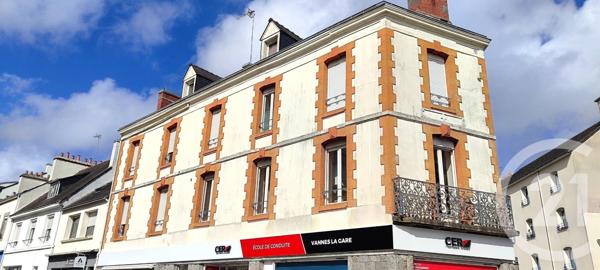 Appartement F3 à vendre  3 pièces - 61,52 m2 VANNES - 56