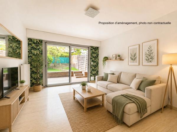 Appartement - 2 pièces - Jardin - Cave - Parking - Piscine - Tennis - Parc - Proche Parc Montcalm - Ligne 5 Tramway