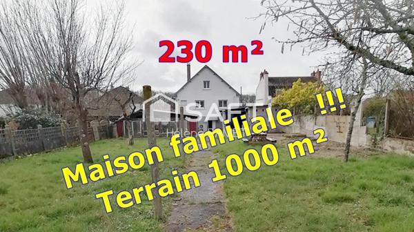 Maison familiale 7 pièces habitable de suite