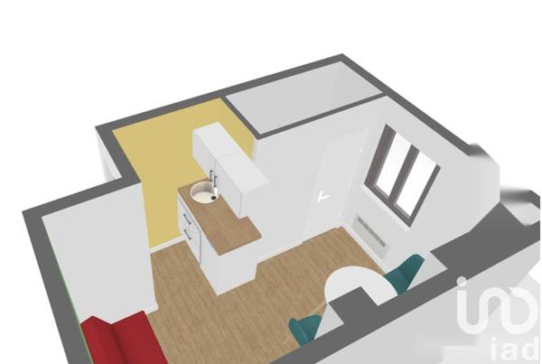 Appartement à vendre 1 pièce 11 m² Paris 15