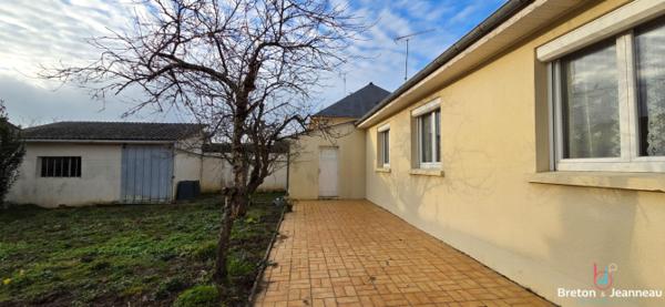 Maison de plain-pied à Loiron dans le centre