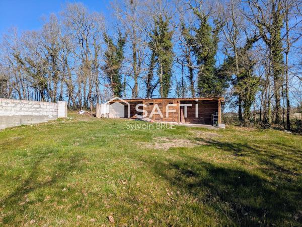 Maison T5 100m² env. sur terrain entièrement clôt