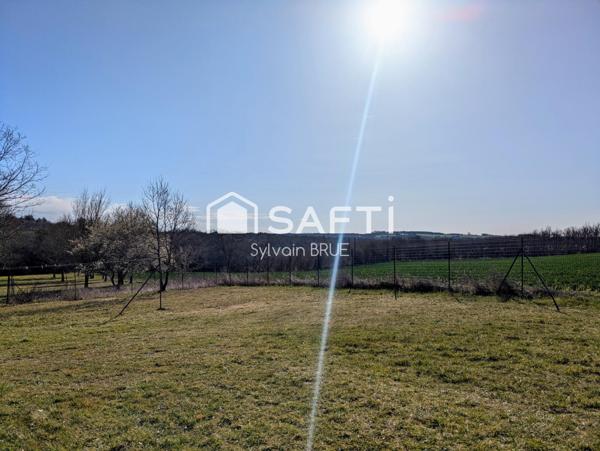 Maison T5 100m² env. sur terrain entièrement clôt