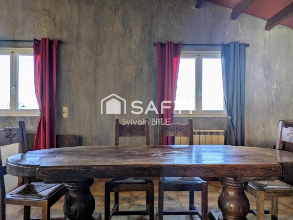 Maison T5 100m² env. sur terrain entièrement clôt