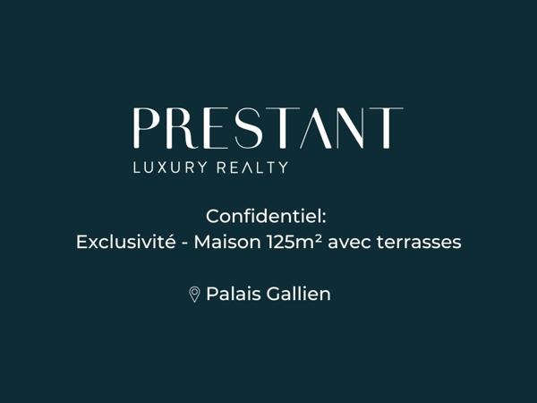 SOUS OFFRE – Palais Gallien Maison 125m² terrasse, BORDEAUX