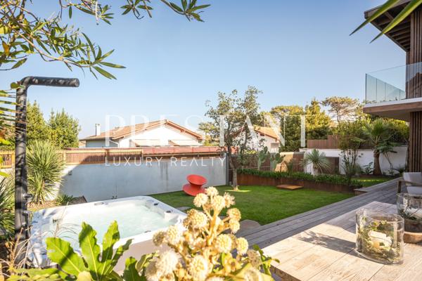 Villa contemporaine Lafitenia Saint-Jean-de-Luz – Vue mer panoramique, piscine, plages à pied, SAINT JEAN DE LUZ