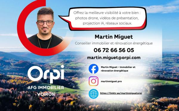 Maison à vendre    4 pièces • 119 m2 Voiron