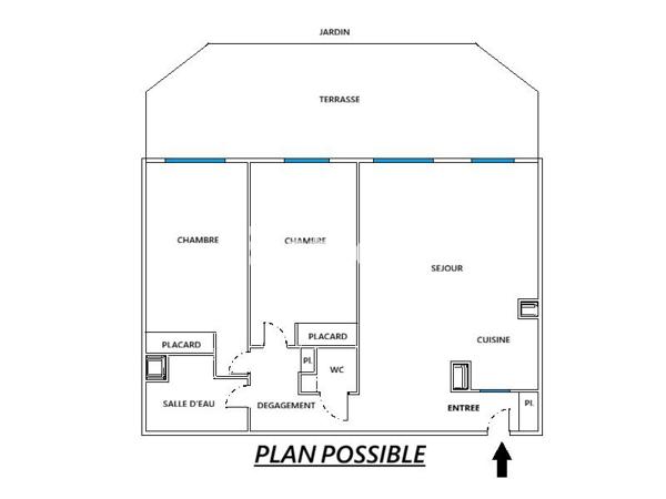 Appartement 4 pièces - 80 m² Bien prestige