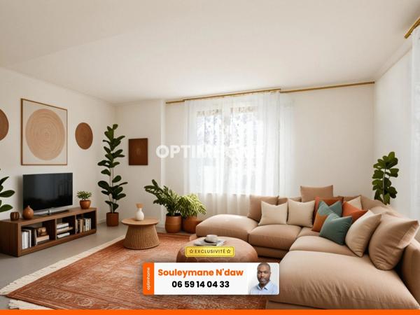 Appartement à 3 pièces- Investissement - BOBIGNY (93)