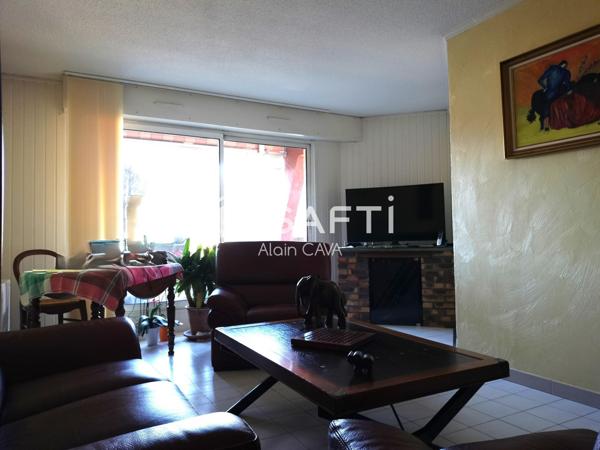 Appartement en rez de chaussée de 70m² avec terrasse,cave,parking privatif  sur les hauteurs de Gap