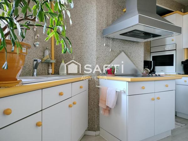 Appartement en rez de chaussée de 70m² avec terrasse,cave,parking privatif  sur les hauteurs de Gap