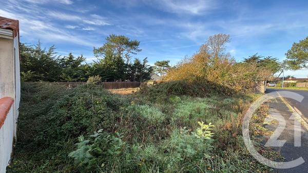 Terrain à vendre  583 m2 BRETIGNOLLES SUR MER - 85