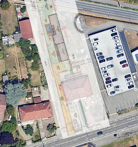 Actif immobilier rare aux portes du Groupama Stadium