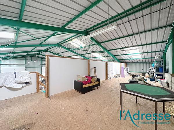 Entrepôt / local industriel 500 m²