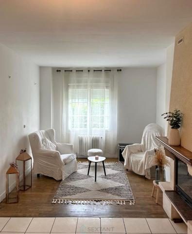 Maison sur sous-sol, 4 chambres, garage, terrain constructible