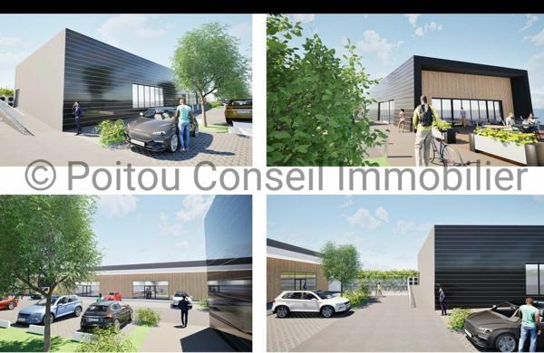 A VENDRE BATIMENT NEUF ZONE MENDES FRANCE NIORT DE 400m2 A 1830m2 FACILE D’ACCES