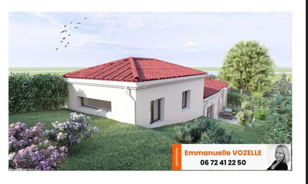 TERRAIN DE 358m² A PONT-DU-CHÂTEAU AVEC PROJET DE CONSTRUCTION