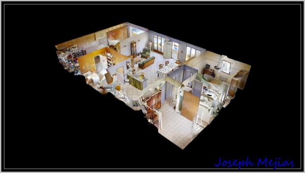 Saint-Apollinaire-de-Rias (07240) A 10 minutes de Vernoux-en-Vivarais, maison plain pied, 2 chambres, terrain 2000 m²