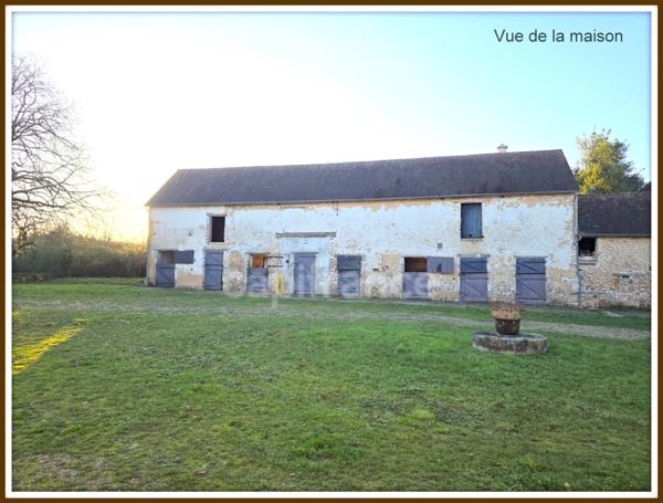 Longère à vendre 207 m² – Terrain 1 200 m² – Amilly (45) passion Cheval, 5 chambres, espace jaccuzi, tranquillité, campagne.