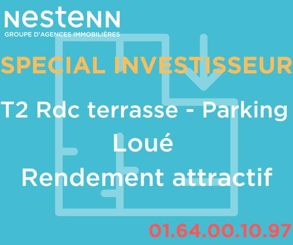 Appartement dans Provins 2P rdc 47.30 m2 avec terrasse et parking