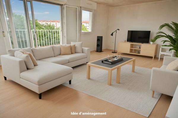 Appartement à vendre 3 pièces VILLEURBANNE (69)