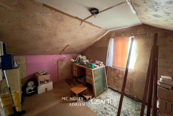 Maison 72m2 4 pièces 2 chambres avec travaux