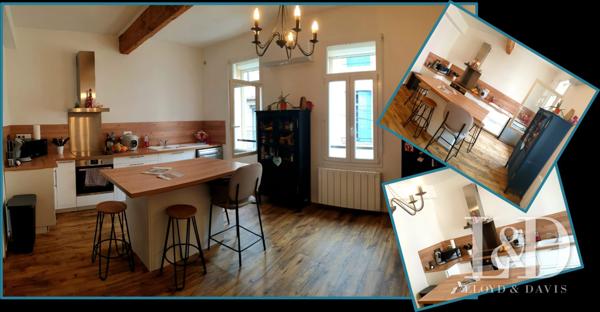 Charmante maison de village rénovée à Pollestres – Un havre de paix au cœur du village