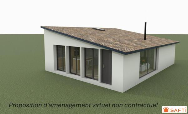 DEPENDANCE AVEC TERRAIN 817 M2 A VILLENAVE D'ORNON QUARTIER TRES CALME
