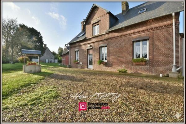Maison Normande en briques 5pièces avec dépendance et garages