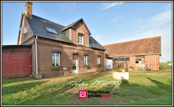 Maison Normande en briques 5pièces avec dépendance et garages