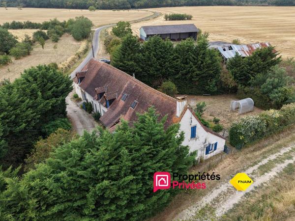 A vendre Longère 6 pièces et dépendances Bossay Sur Claise 37290