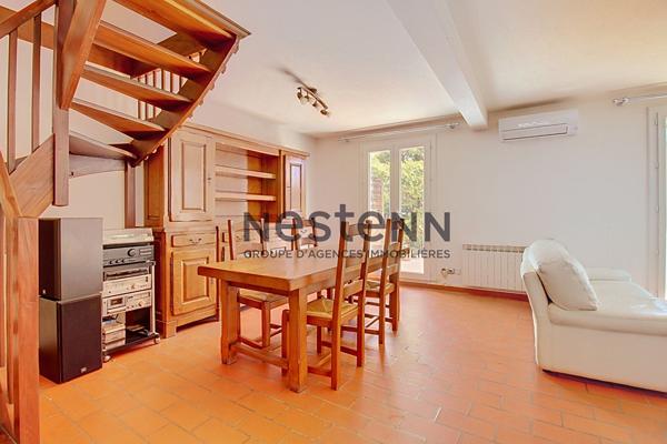 Maison T4 de 93 m² avec jardin, garage dans un secteur résidentiel recherché de Vitrolles Nord