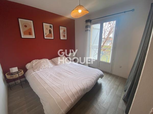 Appartement meublé à louer de 2 pièces de 42.49 m² avec 2 places de parking et balcon