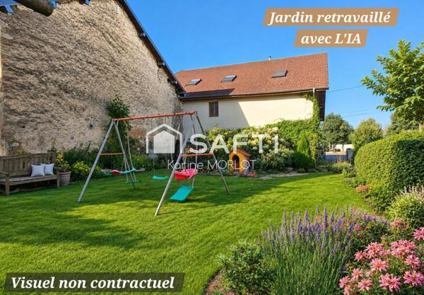 NAISEY-LES-GRANGES – T2/3 ÉVOLUTIF DE 58 M² DANS PETITE COPROPRIÉTÉ