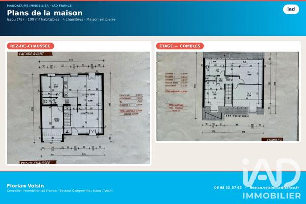 Maison à vendre 5 pièces 100 m² Issou