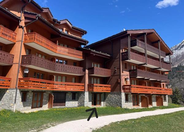 Savoie (73), à vendre VALMOREL - Domaine skiable Le Grand Domaine - Appartement T2 rénové