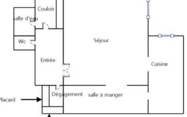 Appartement à vendre    4 pièces • 88,04 m2 Paris 19