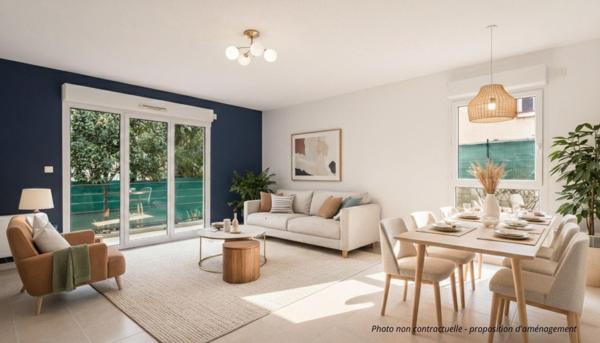 Superbe appartement T3, terrasse & calme absolu