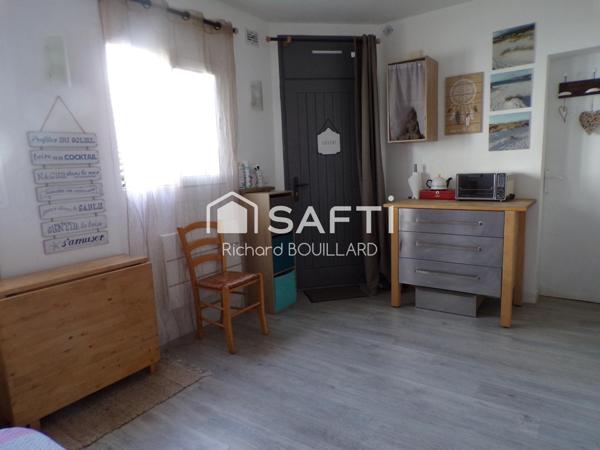 Studio Le Pouliguen centre : tout à pieds